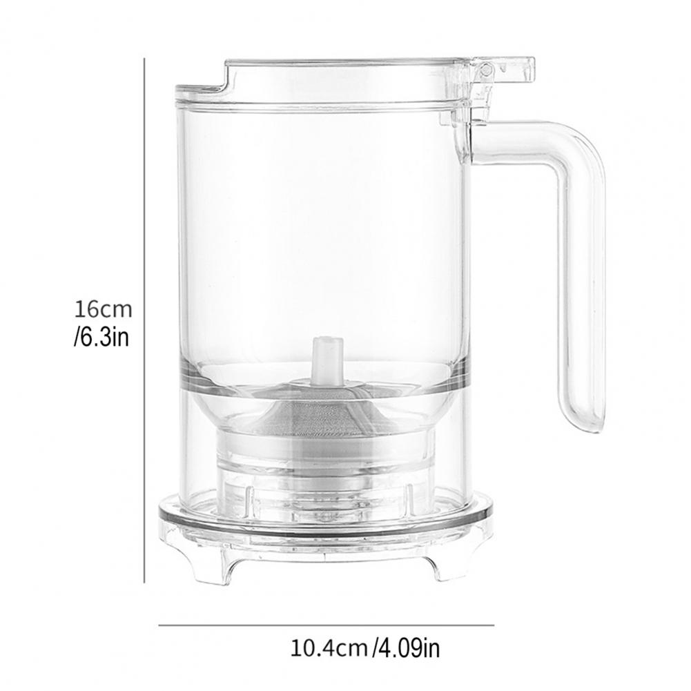 Loose Leaf Tea Infuser - Çay Demleme Kupası Kapaklı Çıkarılabilir Filtreli