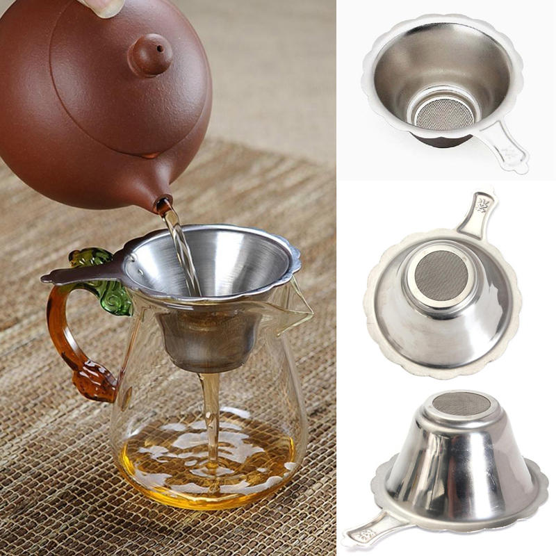 Loose Leaf Tea Infuser - Çay MeshReusable çay süzgeci Demlik Paslanmaz