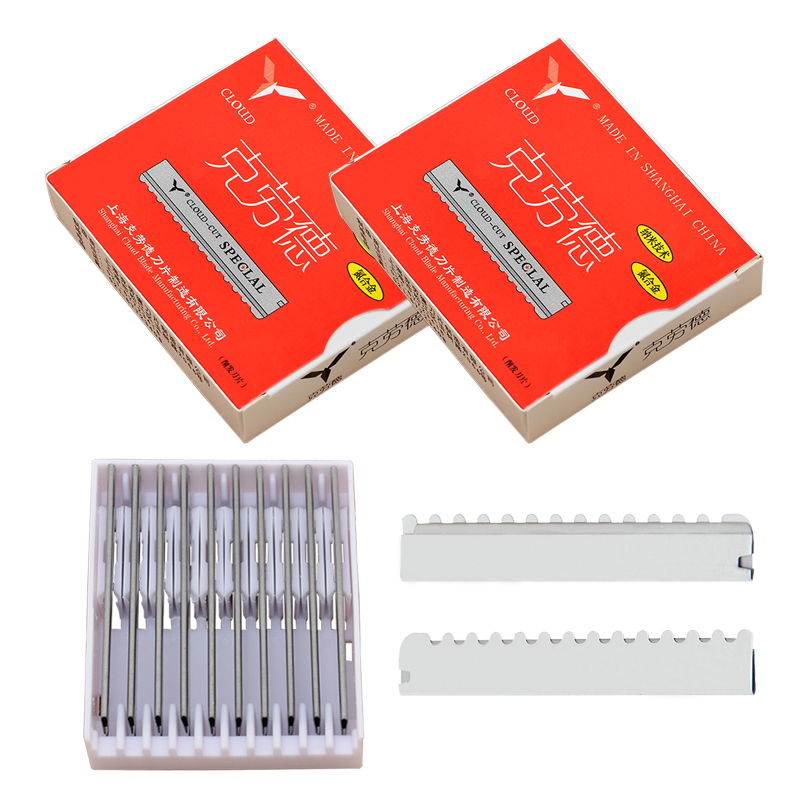 Safety Razor Handle - Meisha 50/100 adet Güvenlik Saç Kesme