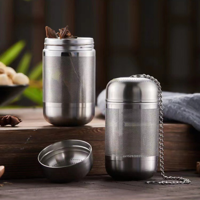 Loose Leaf Tea Infuser - 1 adet çay demliği, 304 paslanmaz