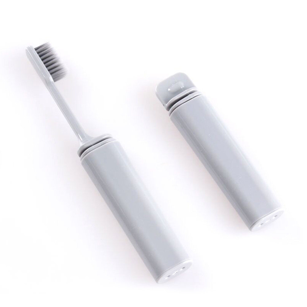 Bamboo Toothbrush Set - 2 Adet Seyahat Katlanır Taşınabilir Diş