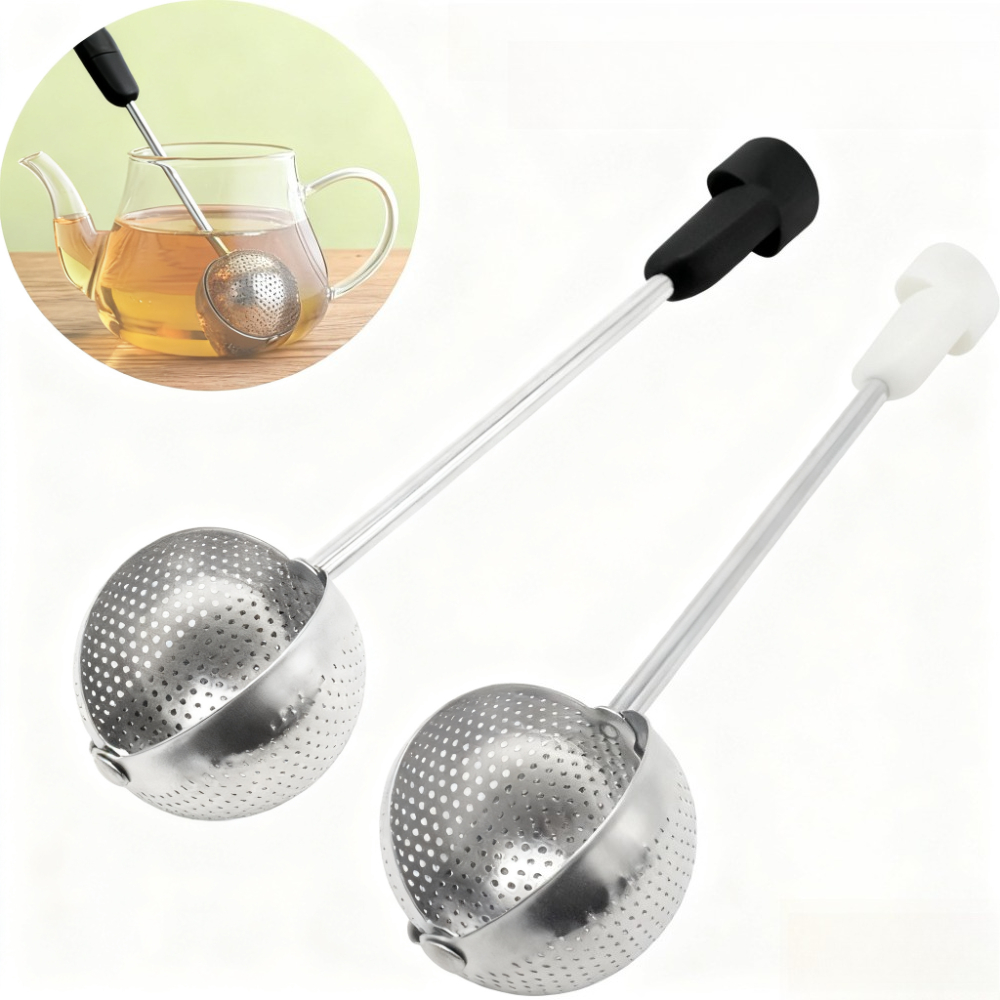 Loose Leaf Tea Infuser - Paslanmaz Çelik Örgü Çay Süzgeci, Gevşek