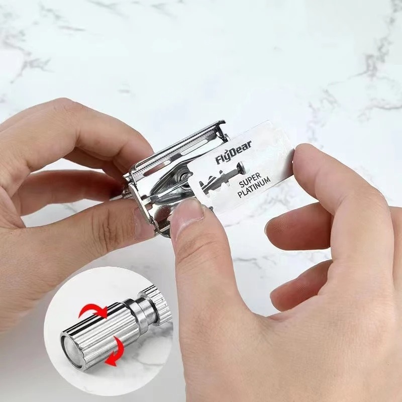 100 adet/10 adet paslanmaz çel - Safety Razor Handle incelemesi ve fiyatı