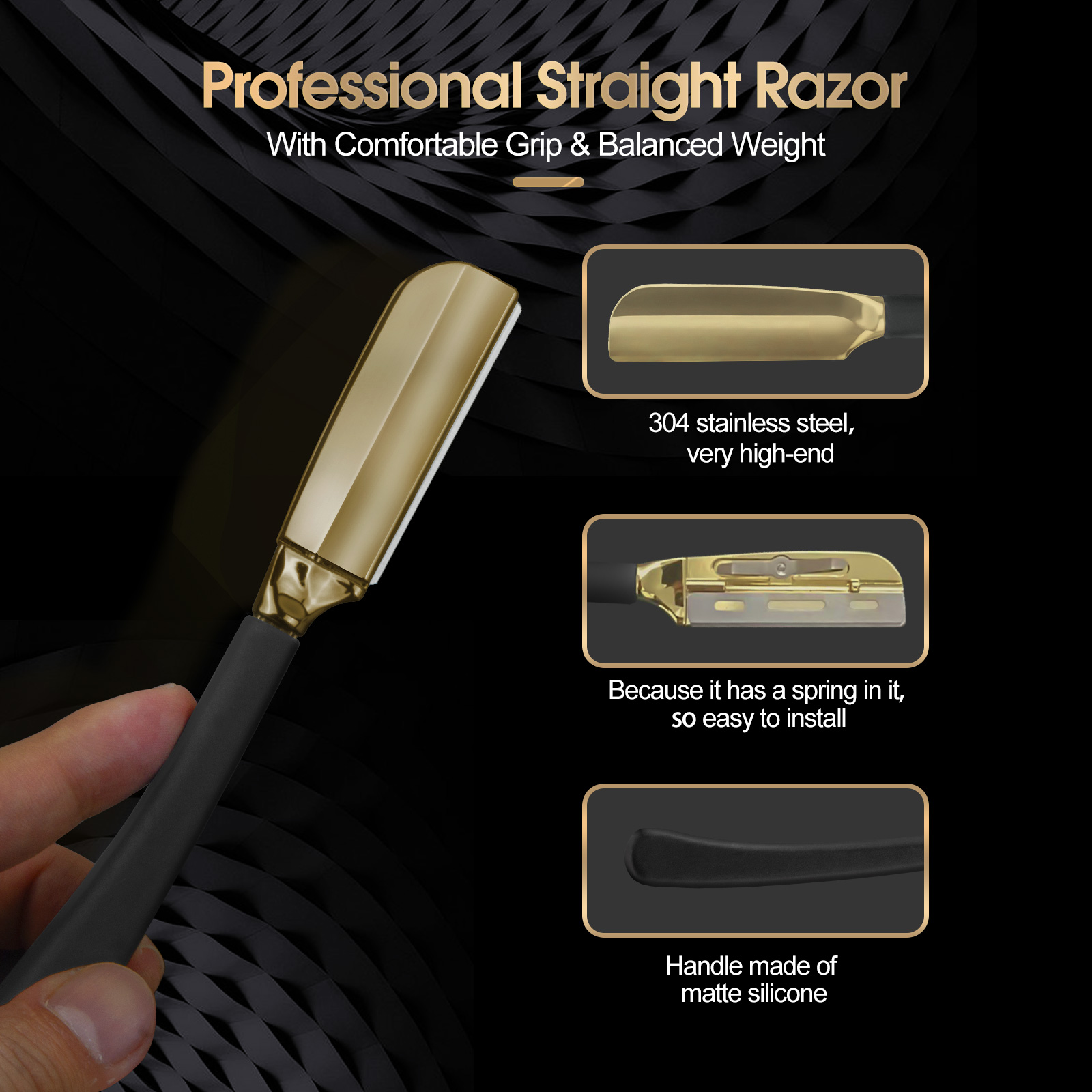 1 adet Pro Baber sakal düz ken - Safety Razor Handle incelemesi ve fiyatı