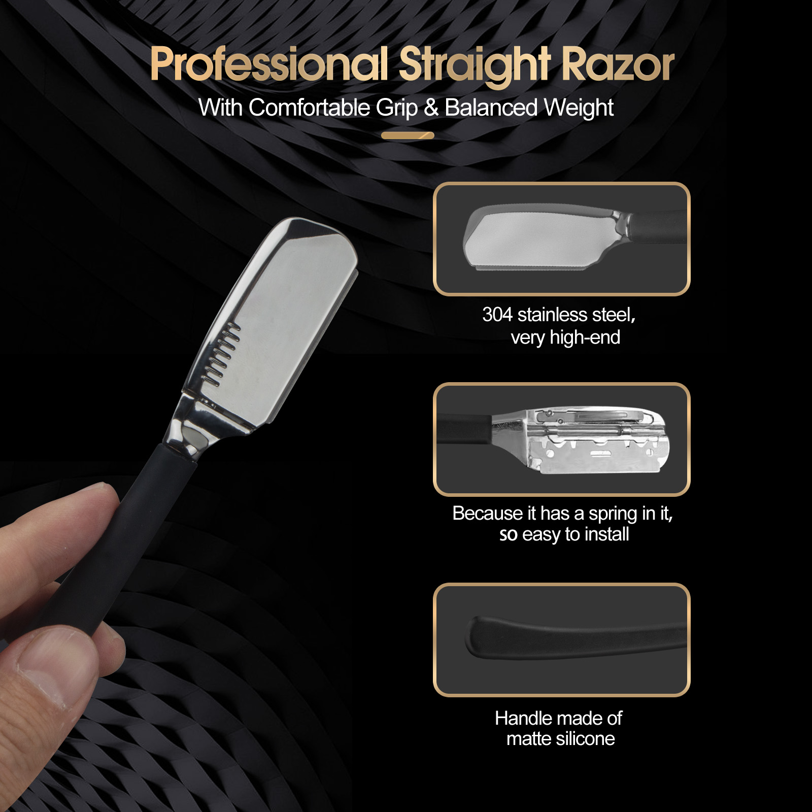 1 adet Pro Baber sakal düz ken - Safety Razor Handle incelemesi ve fiyatı