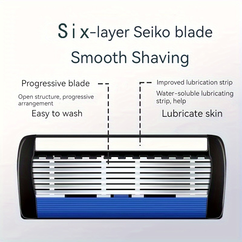 2 saplı, 30 bıçaklı, 6 katmanl - Safety Razor Handle incelemesi ve fiyatı