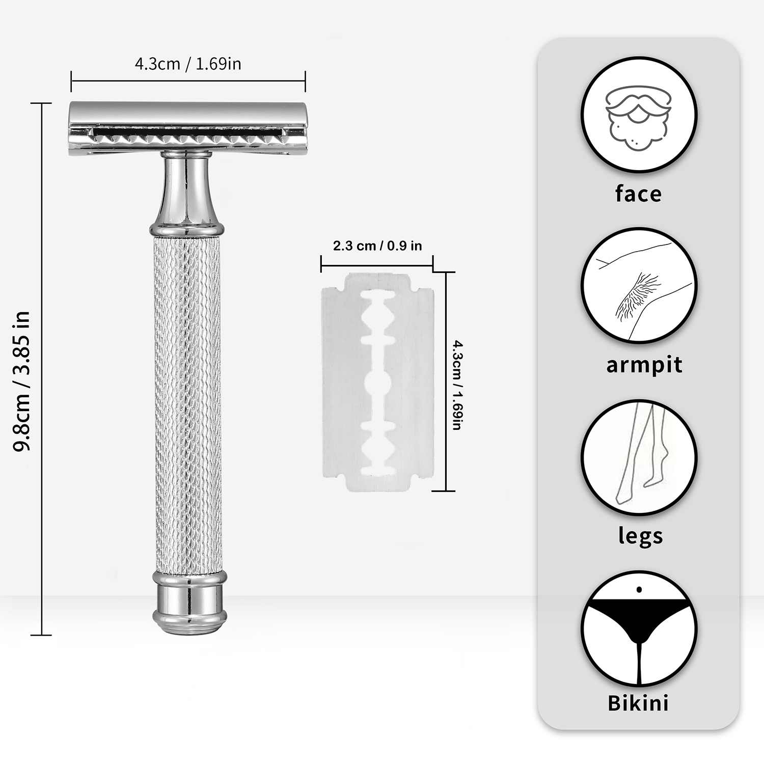 Premium Tek Bıçaklı Güvenlikli - Safety Razor Handle incelemesi ve fiyatı